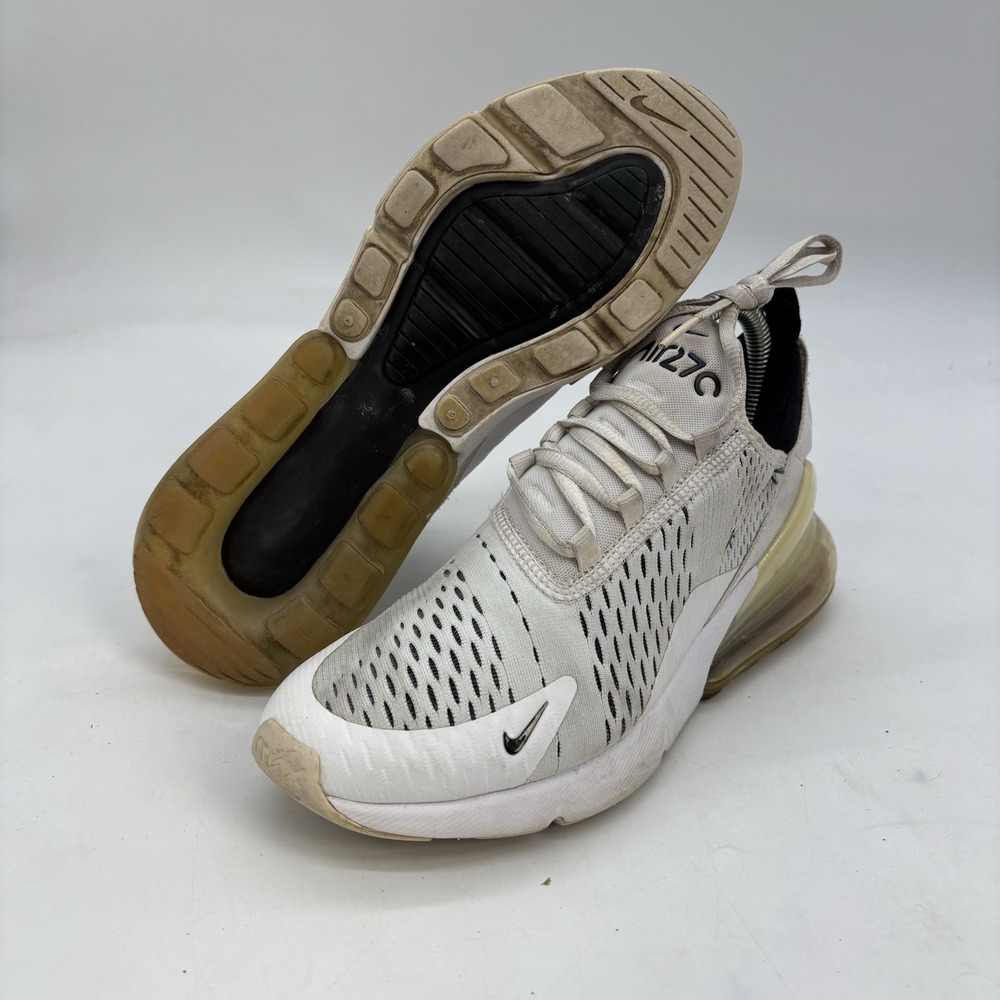 Nike Air Max 270 Shoes White 2017 Womens 7.5 Lace Up Running Casual